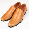 GIÀY LƯỜI NAM PENNY LOAFER MÀU VÀNG BÒ ĐỘC ĐÁO F613742