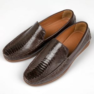 Giày Loafer đà điểu sang trọng, hiện đại A318040