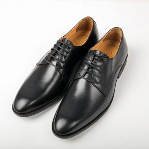 GIÀY DERBY CÔNG SỞ DÁNG TRƠN MÀU ĐEN F010440