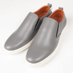 GIÀY LƯỜI NAM LOAFER DÁNG TRƠN MÀU BẠC F209070