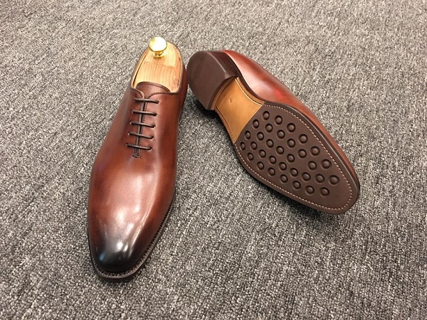 LEATHER giày da thật, giày da nam FTT leather