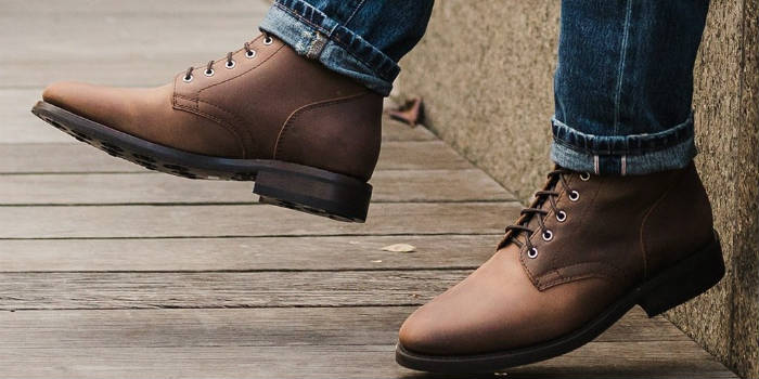 thursday boots president giày da thật, giày da nam FTT leather